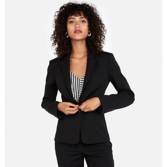 Express Jackets & Coats New Express Black Blazer Suit Jacket